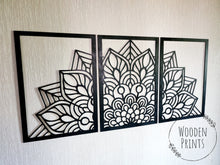 Mandala Wall Panel (set of 3)