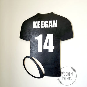 Personalised Rugby Jesrey - Name Sign