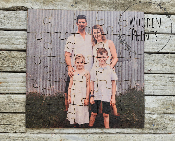 Wooden Photo Puzzle