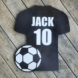 Personalised Team Shirt - Name Sign