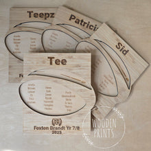 Custom Wooden Coach Plaque – Personalised End-of-Season Gift