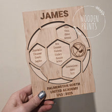 Custom Wooden Coach Plaque – Personalised End-of-Season Gift