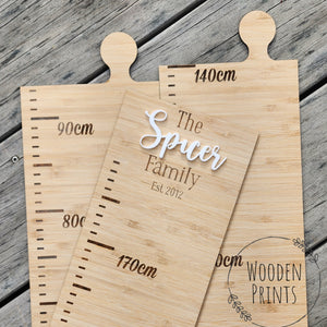 Personalised Growth Chart