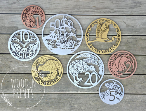 New Zealand Coin Collection - set of 6