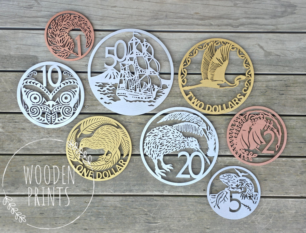 New Zealand Coin Collection - set of 6
