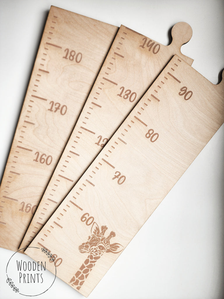 Height Ruler – Wooden Prints